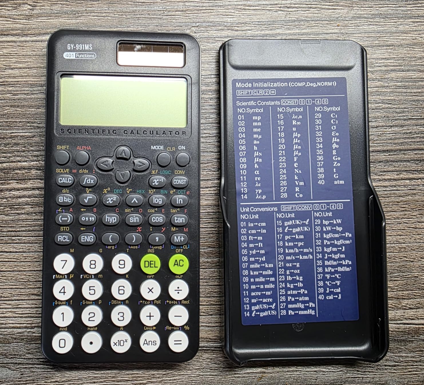 Scientific Calculator For Secondary School - Okul Bilimsel Hesap Makinesi 991MS 401