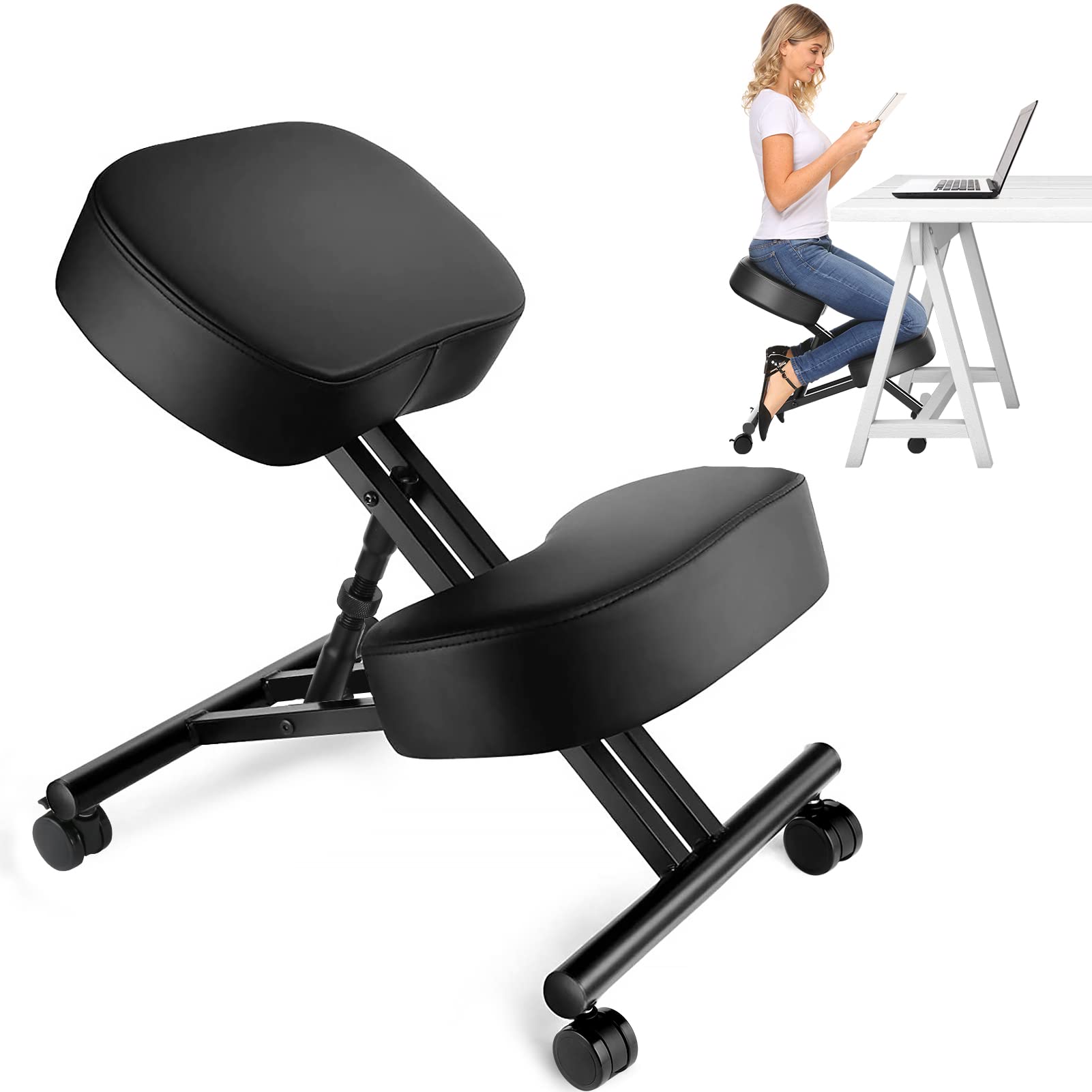 Office Furniture - Ofis İçin Ergonomik Diz Çökme Koltuğu,