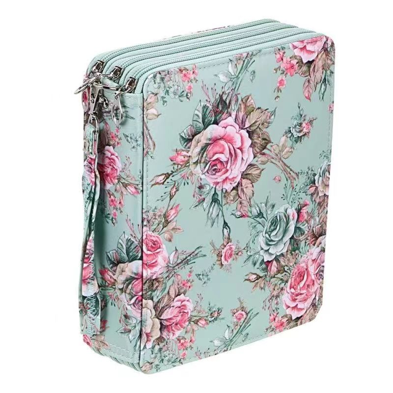 Aesthetic Large Pencil Case Pouch - 120 Bölmeli Okul Kalem Kutusu Malzemeleri