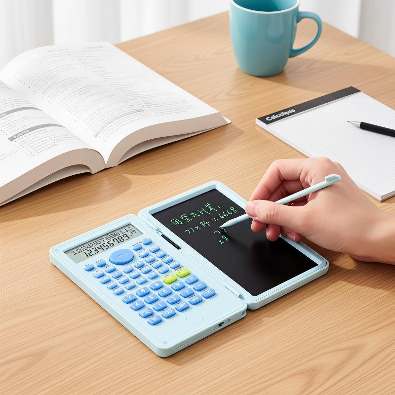 Scientific Calculator For Secondary School - Taşınabilir 2'si 1 Arada Bilimsel Hesap