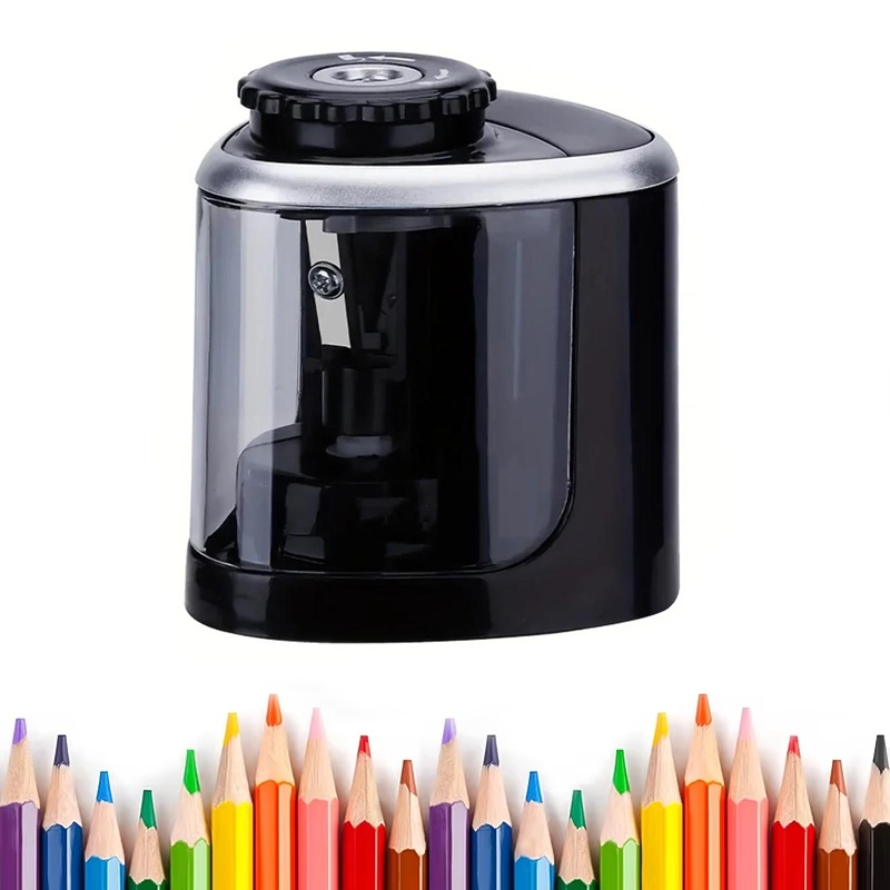 Electric Pencil Sharpener Usb - Masaüstü Elektrikli Kalemtıraş Otomatik 6-8mm Kalem