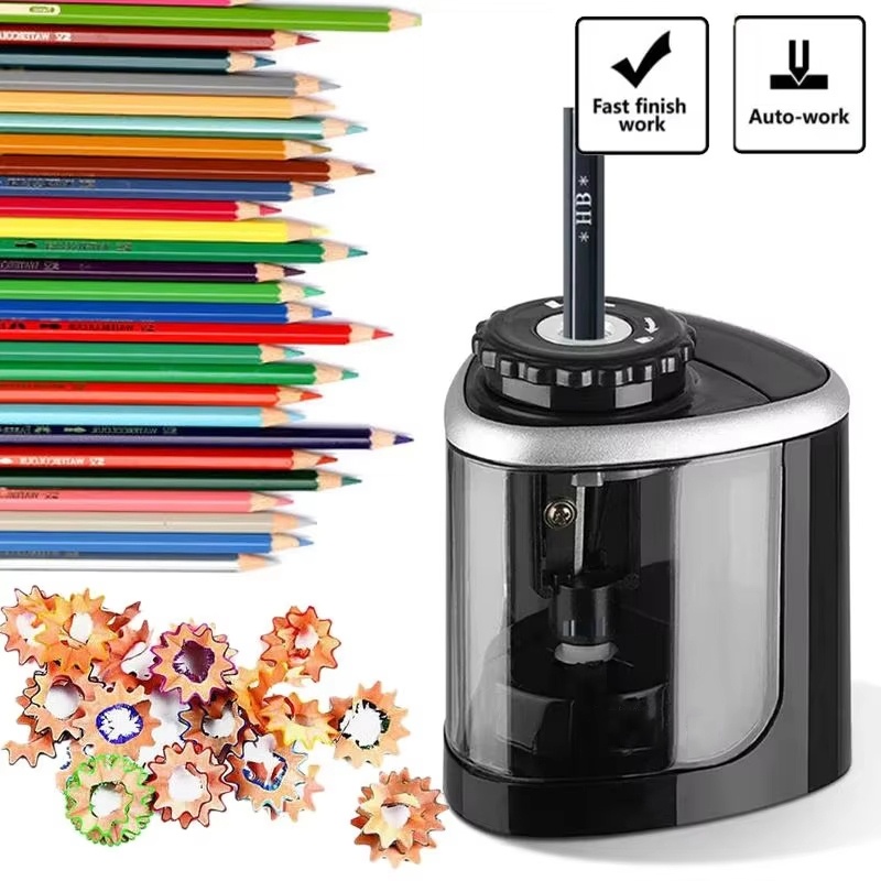 Electric Pencil Sharpener Usb - Taşınabilir Elektrikli Kalemtıraş Otomatik Kalemtıraş 6-8mm