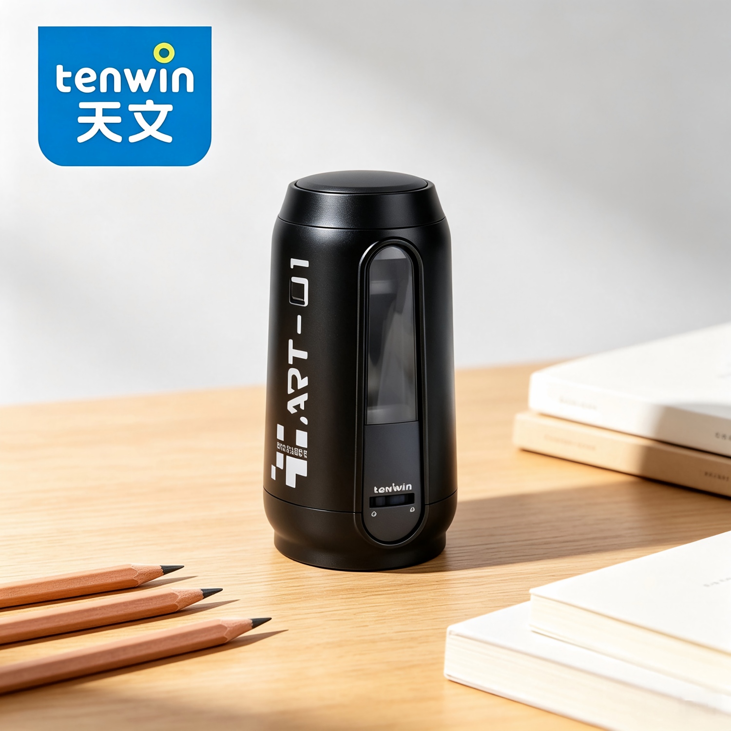 Electric Pencil Sharpener Usb - Tenwin Tam Otomatik Elektrikli Kalemtıraş, USB-C
