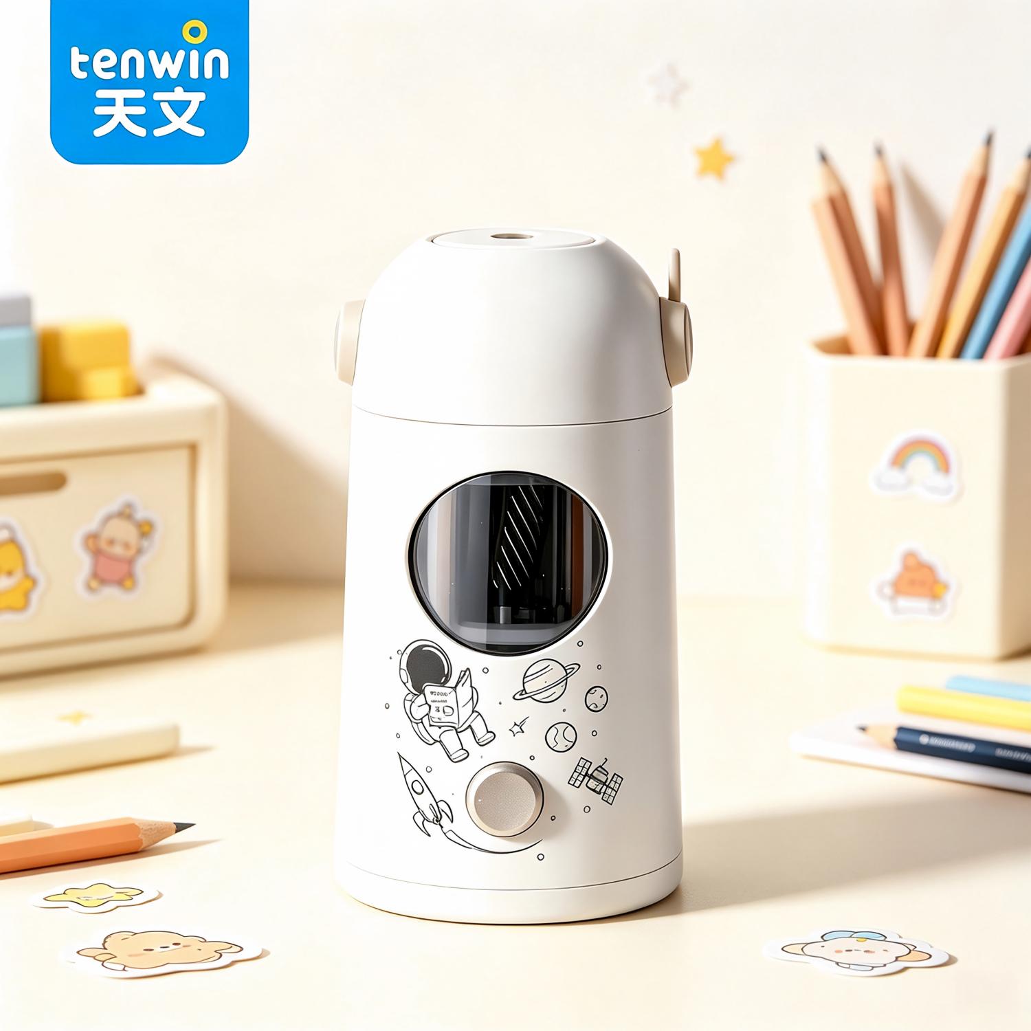 Electric Pencil Sharpener Usb - Otomatik Çalışma Özellikli Tenwin Elektrikli Kalemtıraş,