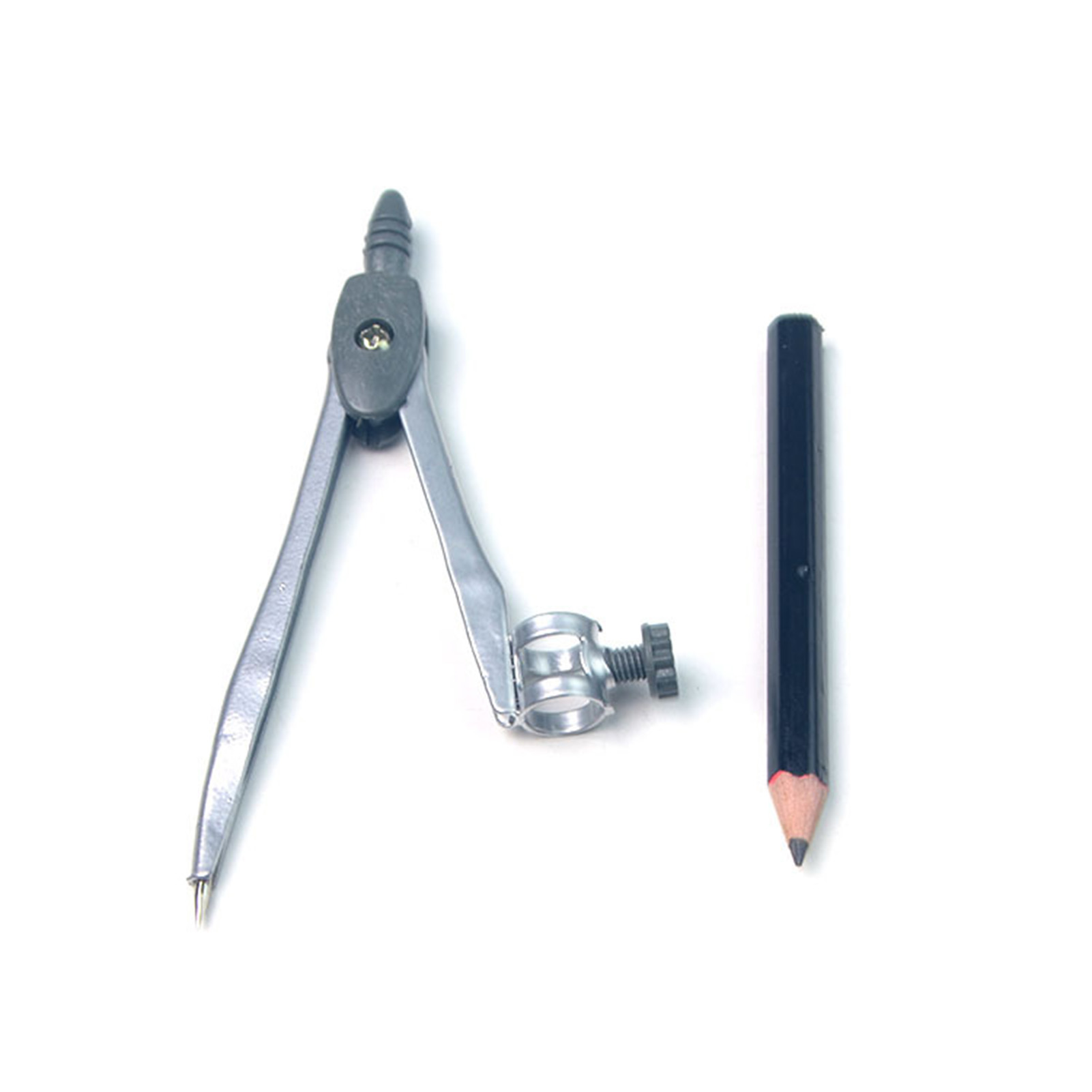 Math Geometry Set With Compass - Metal Pusula Seti Profesyonel Geometri Matematik