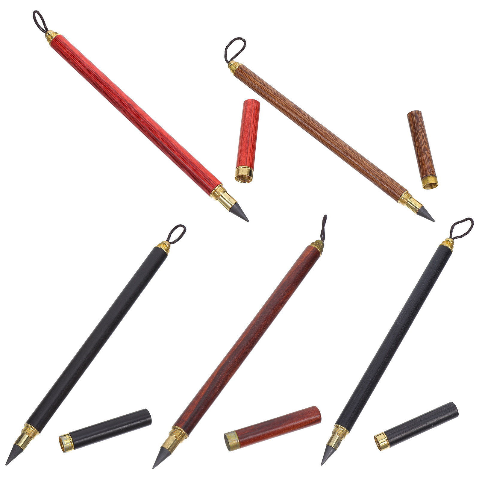 Writing Tools - 5 Adet Sonsuza Kadar Mürekkepsiz Ahşap