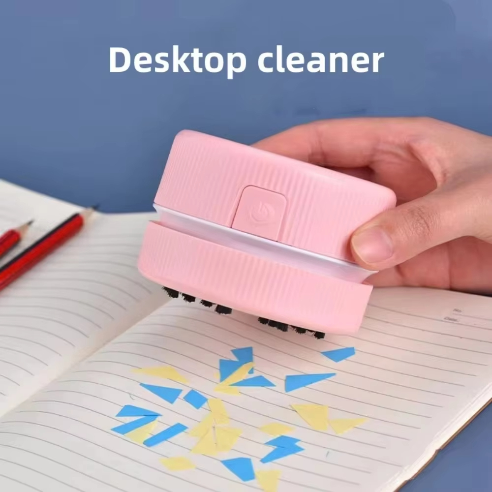 Mini Desktop Vacuum Cleaner For Eraser Dust - Mini Masaüstü Elektrikli Süpürge, Kırıntılar/Kağıtlar/Silgi Artıkları