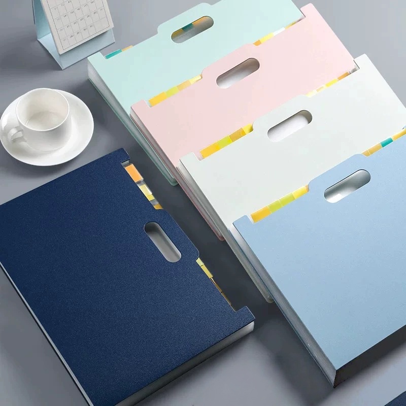 Expandable Accordion File Folder 13 Pockets - 13 Cepli Akordeon Dosya Düzenleyici, Etiket
