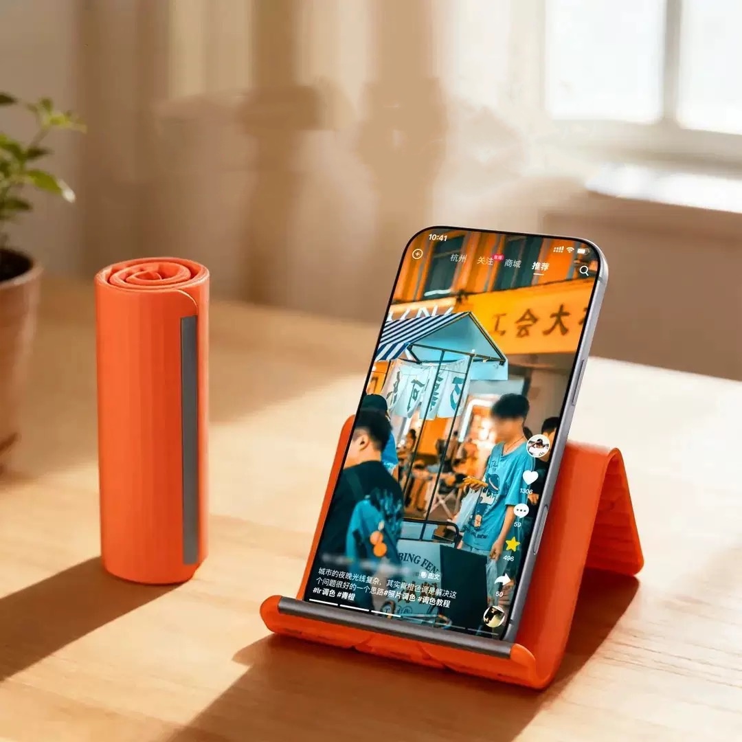 Desk Accessories - Tembel Taşınabilir Telefon Standı Silikon Masaüstü