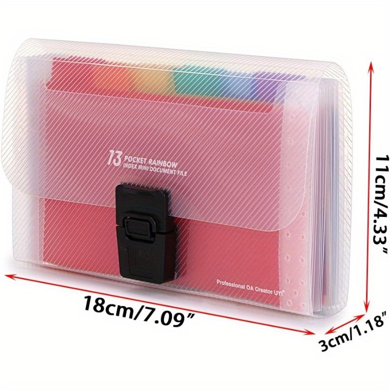 A6 Genişletilebilir Dosya Düze - Expandable Accordion File Folder 13 Pockets incelemesi ve fiyatı