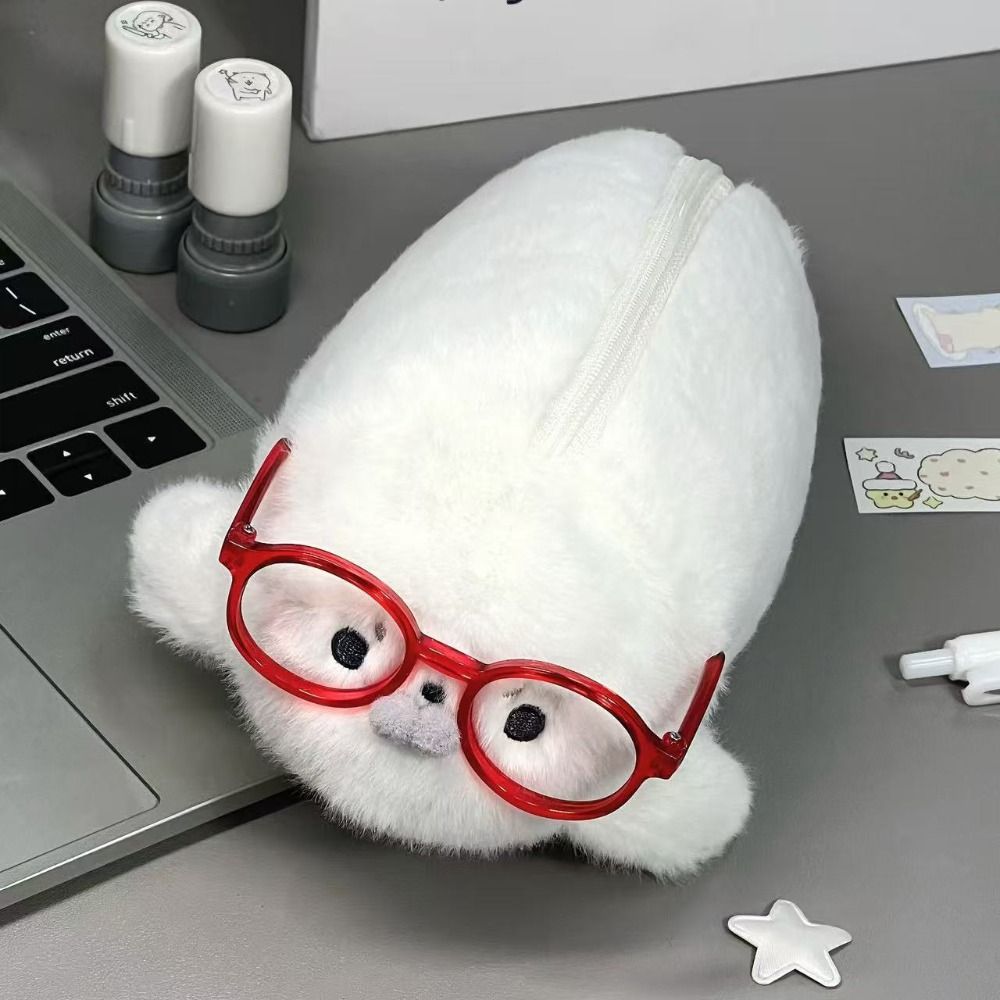 Komik Fok Balığı Figürlü Kalem - Aesthetic Large Pencil Case Pouch incelemesi ve fiyatı