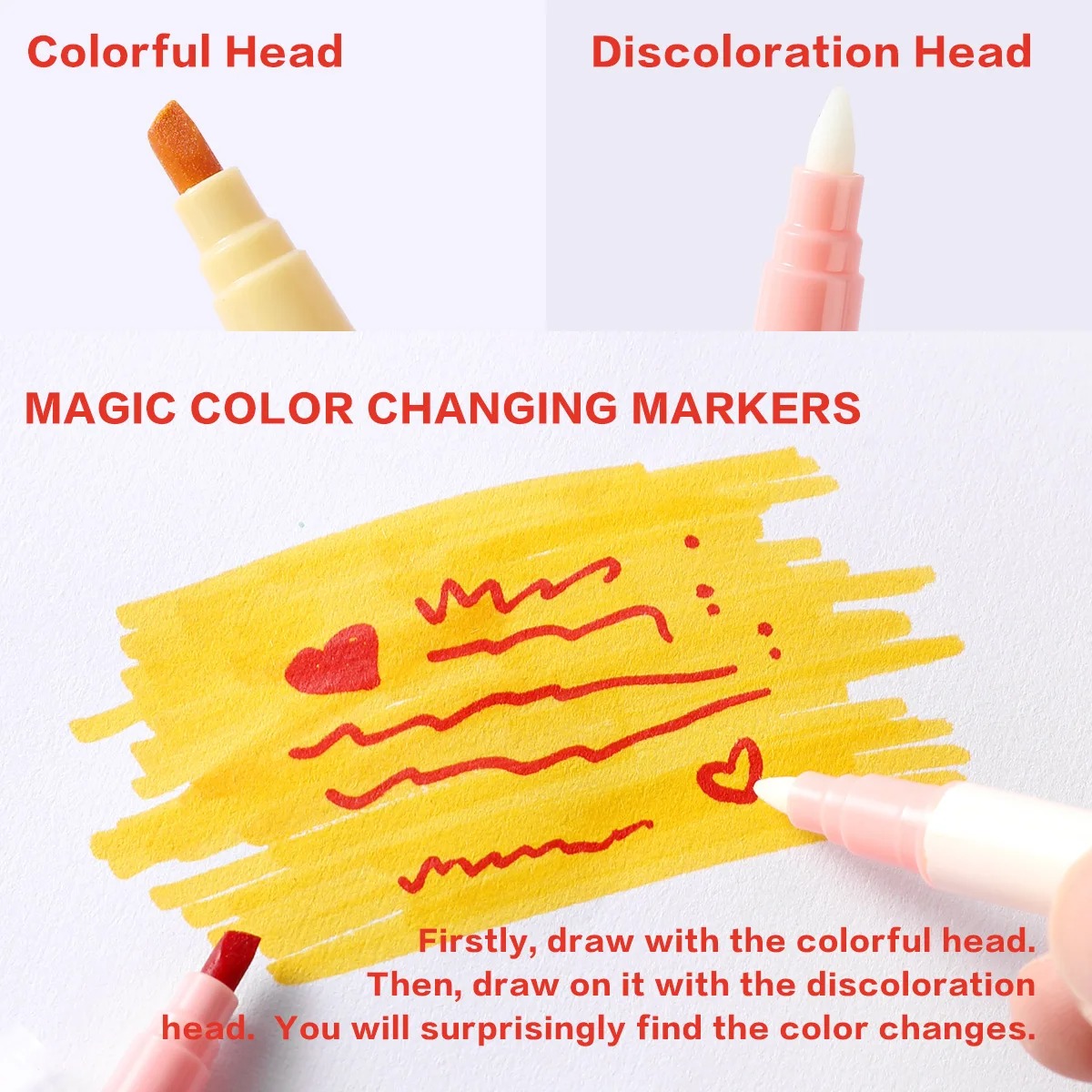 12 adet çift uçlu sihirli renk - Pastel Highlighter Set Double Ended incelemesi ve fiyatı