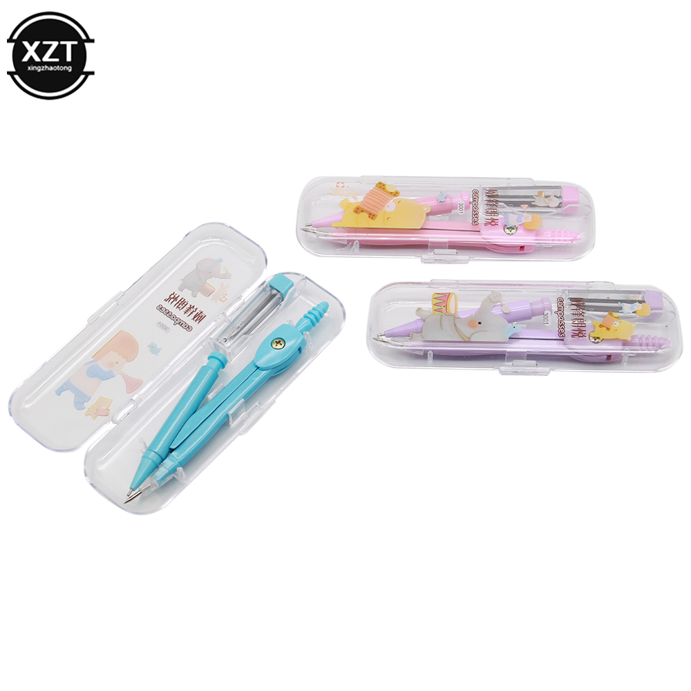 Okul pusula sevimli kız kırtas - Math Geometry Set With Compass incelemesi ve fiyatı