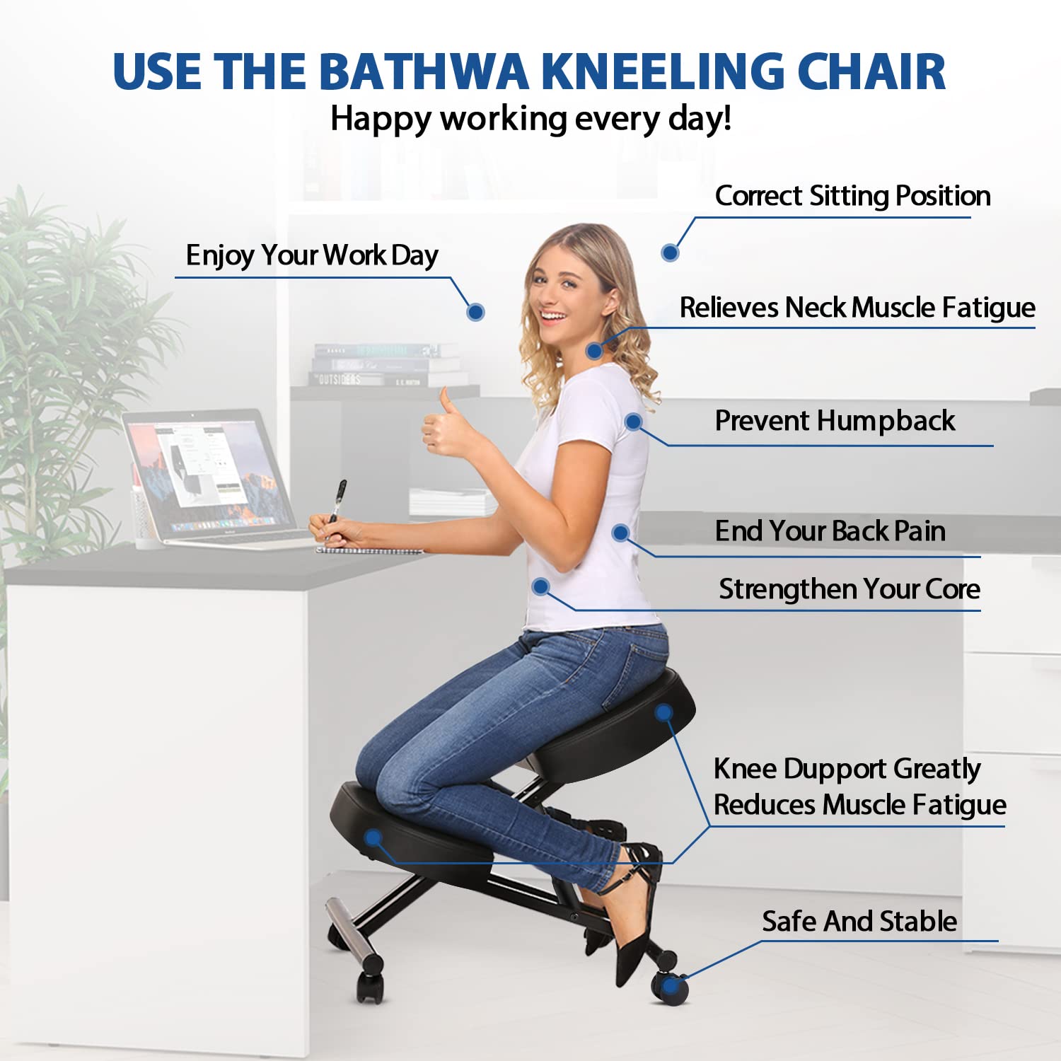 Ofis İçin Ergonomik Diz Çökme  - Office Furniture incelemesi ve fiyatı