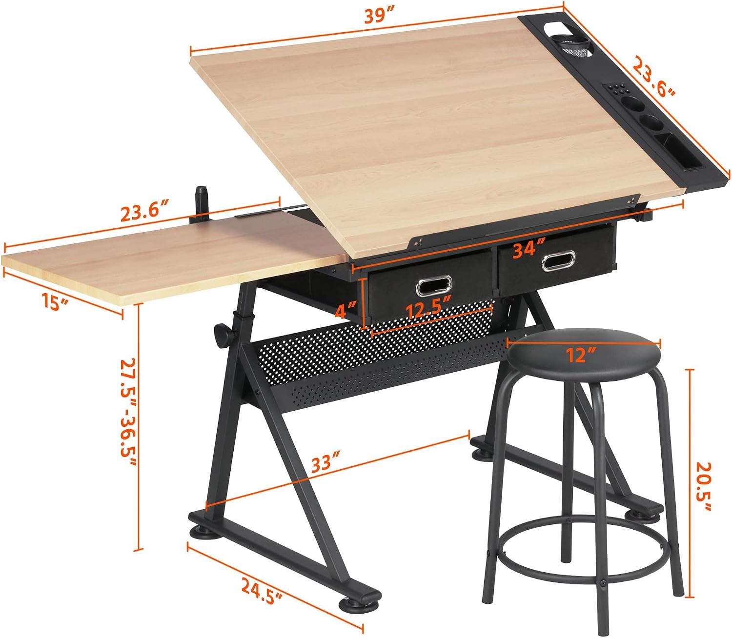 Ayarlanabilir Çizim Masası, Uy - Office Furniture incelemesi ve fiyatı