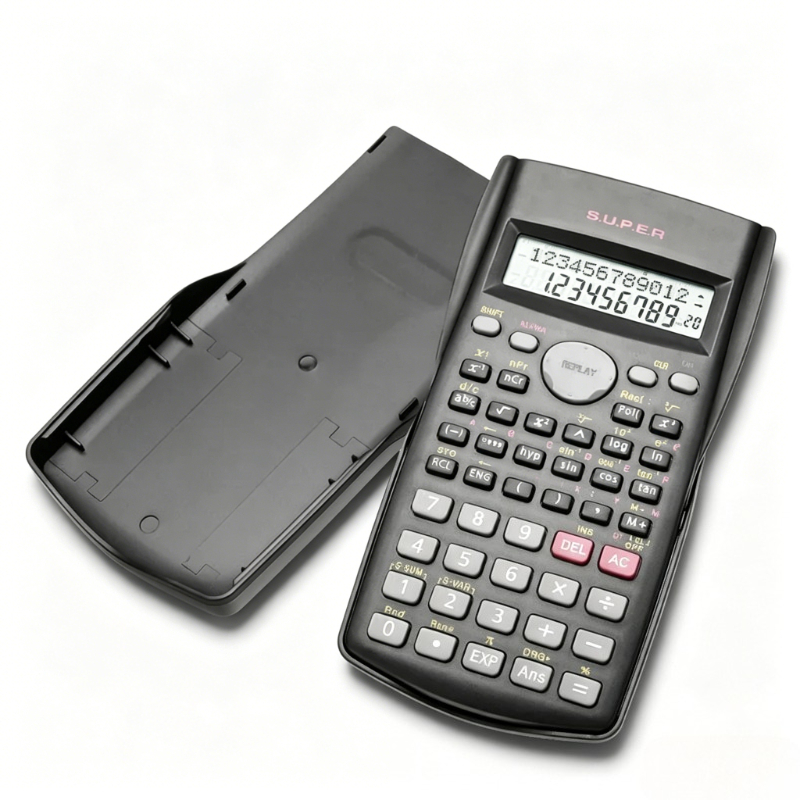 Taşınabilir 2 Satırlı Bilimsel - Scientific Calculator For Secondary School incelemesi ve fiyatı