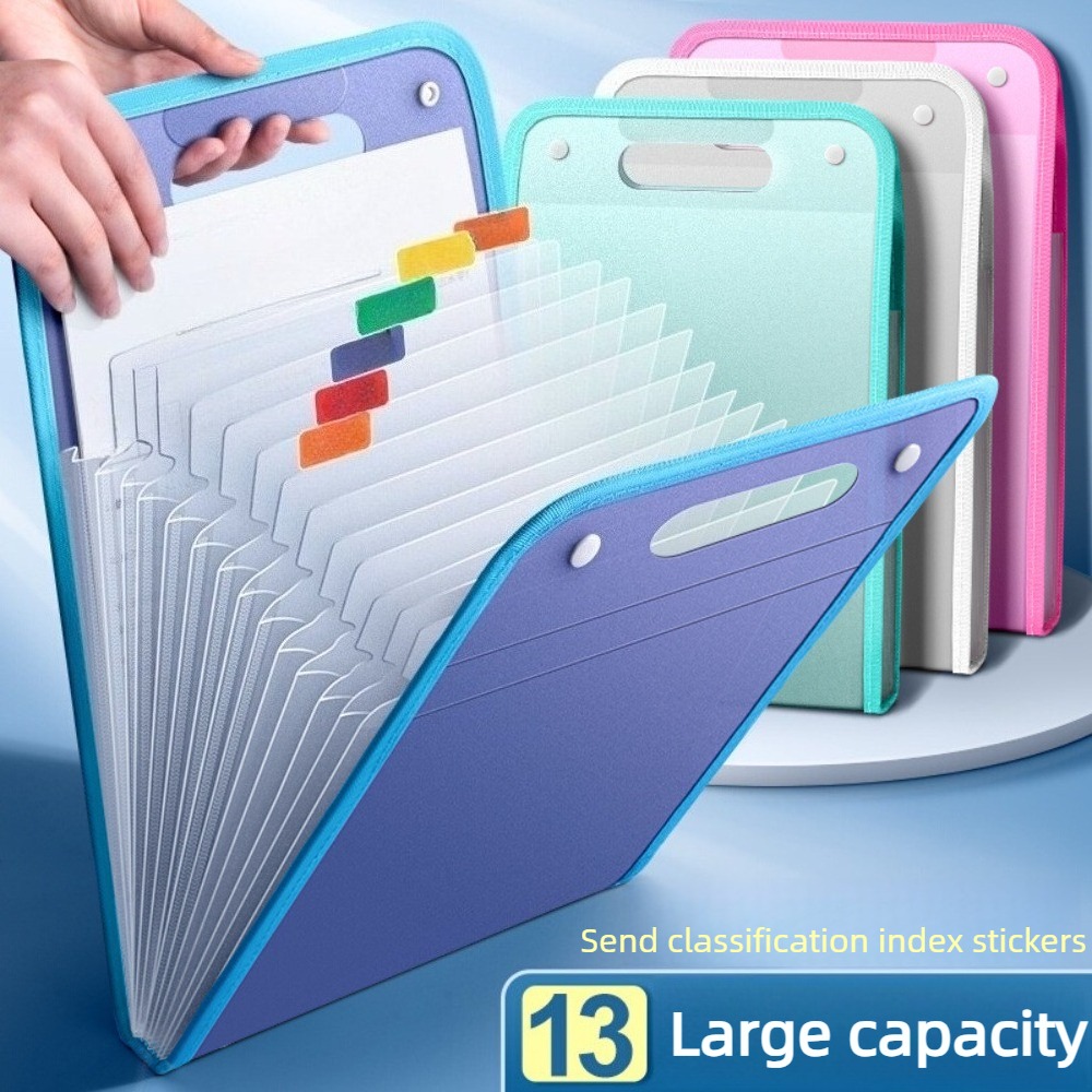 Yarı Saydam Akordeon Dosya Kla - Expandable Accordion File Folder 13 Pockets incelemesi ve fiyatı