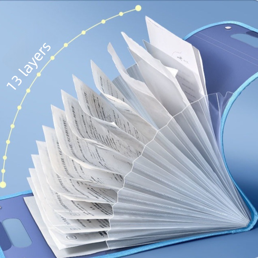 Yarı Saydam Akordeon Dosya Kla - Expandable Accordion File Folder 13 Pockets incelemesi ve fiyatı