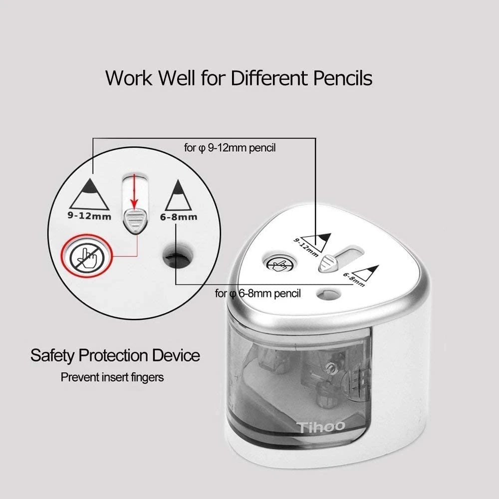 Tenwin Yeni Iki delikli Elektr - Electric Pencil Sharpener Usb incelemesi ve fiyatı