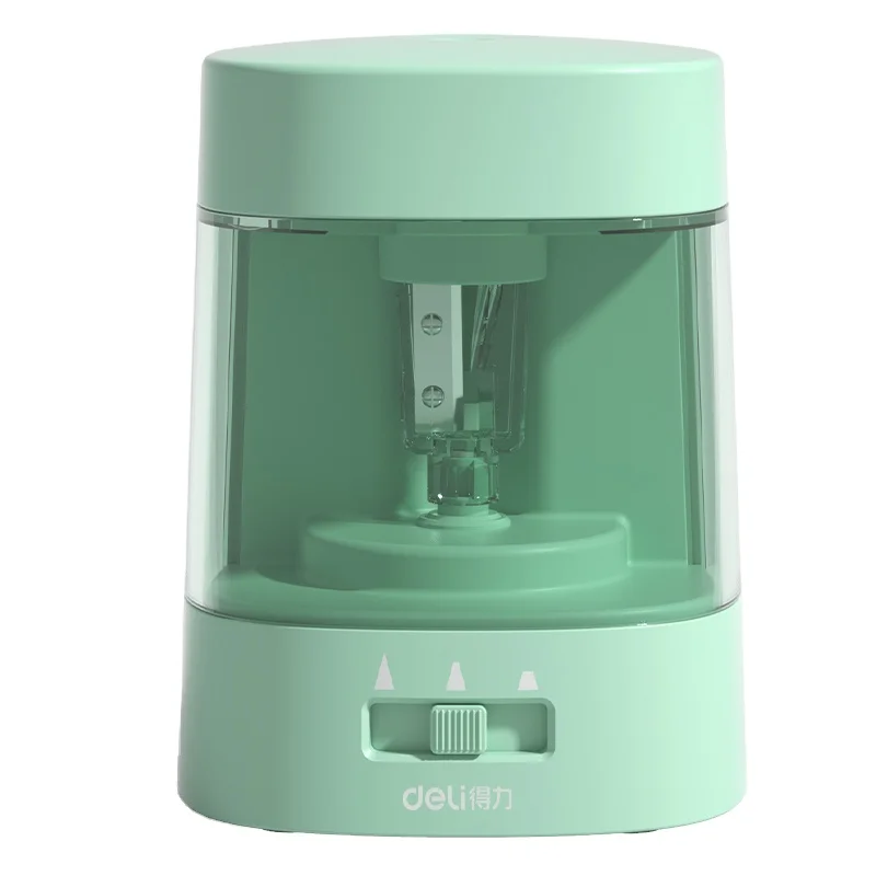 Deli VA3 Yeşil USB pil çift mo - Electric Pencil Sharpener Usb incelemesi ve fiyatı