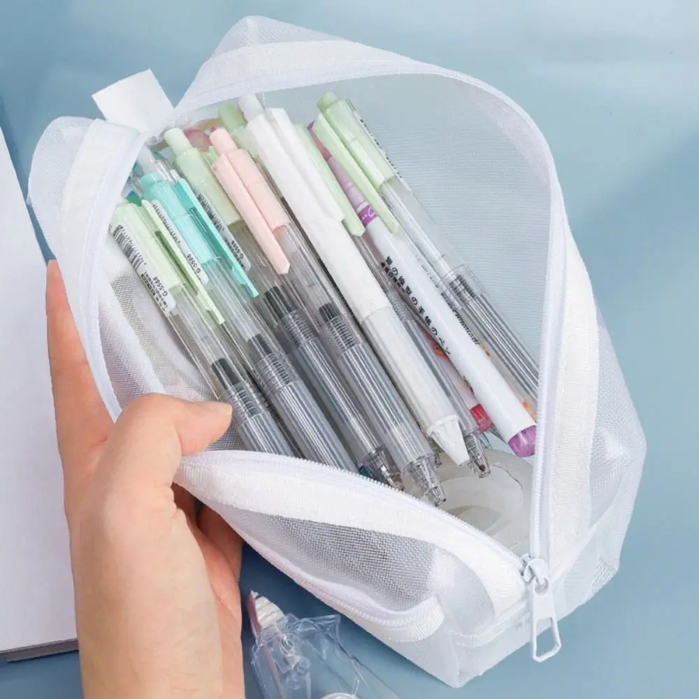 Öğrenciler, Öğretmenler ve Sın - Clear Mesh Pencil Pouch For Exam incelemesi ve fiyatı