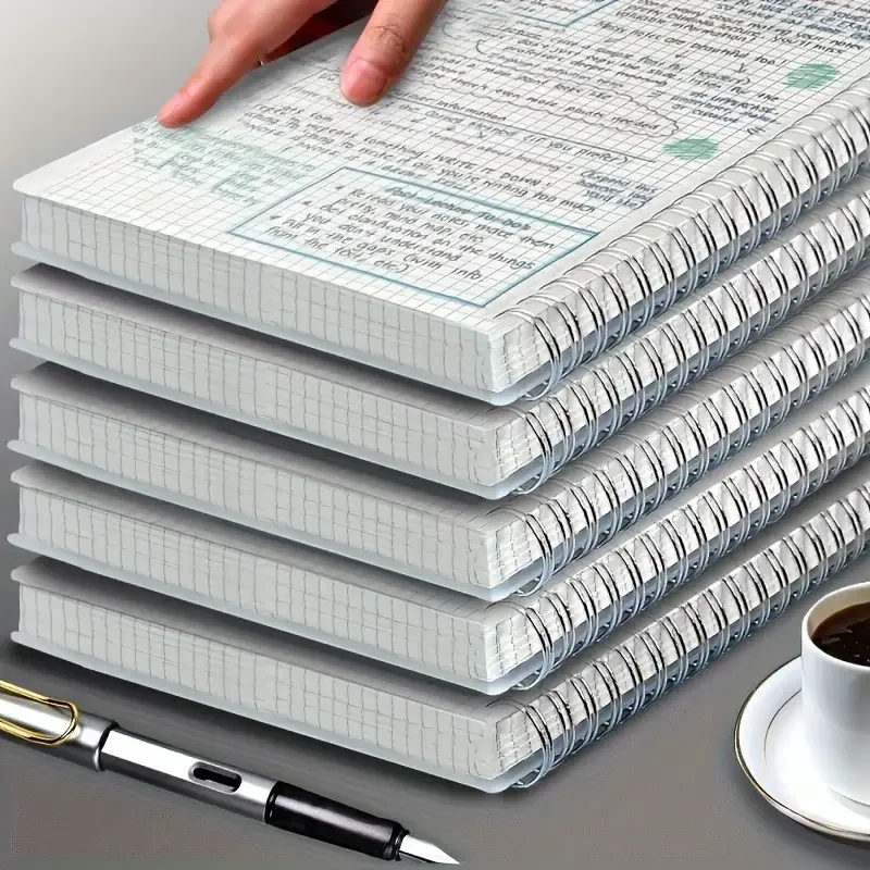 A5 Izgaralı Not Defteri Spiral - Spiral Bound Grid Notebook A5 incelemesi ve fiyatı