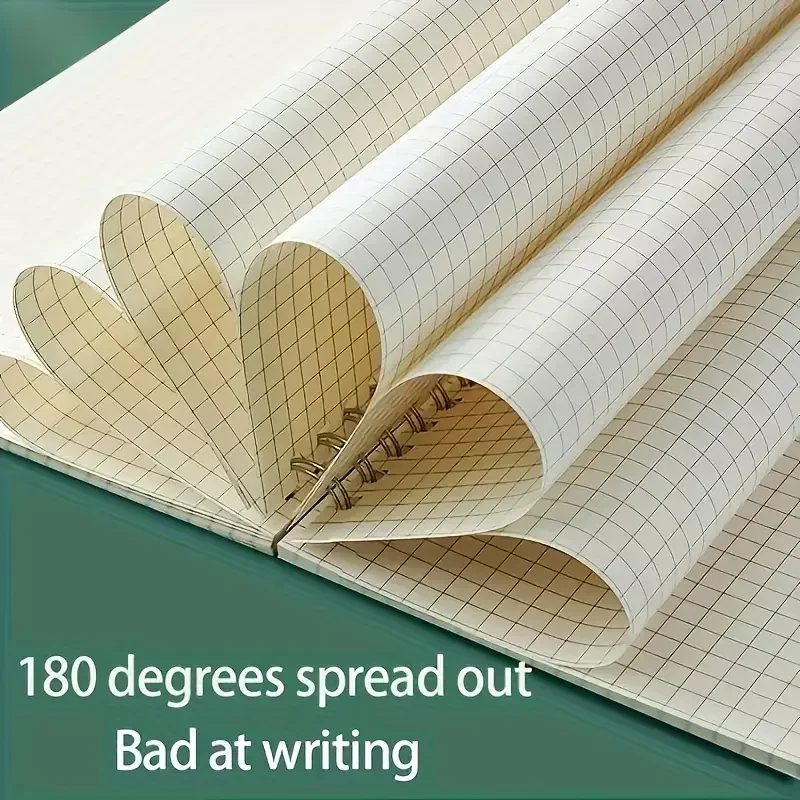 A5 Izgaralı Not Defteri Spiral - Spiral Bound Grid Notebook A5 incelemesi ve fiyatı