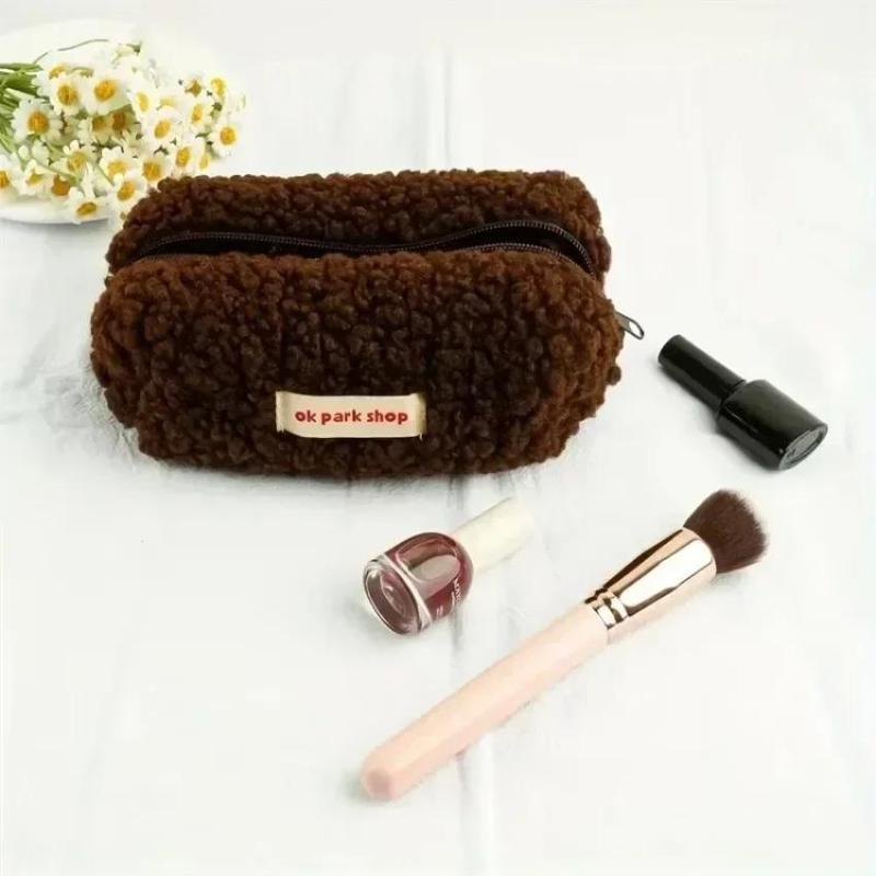 Kuzu Peluş Saklama Çantası Bas - Aesthetic Large Pencil Case Pouch incelemesi ve fiyatı
