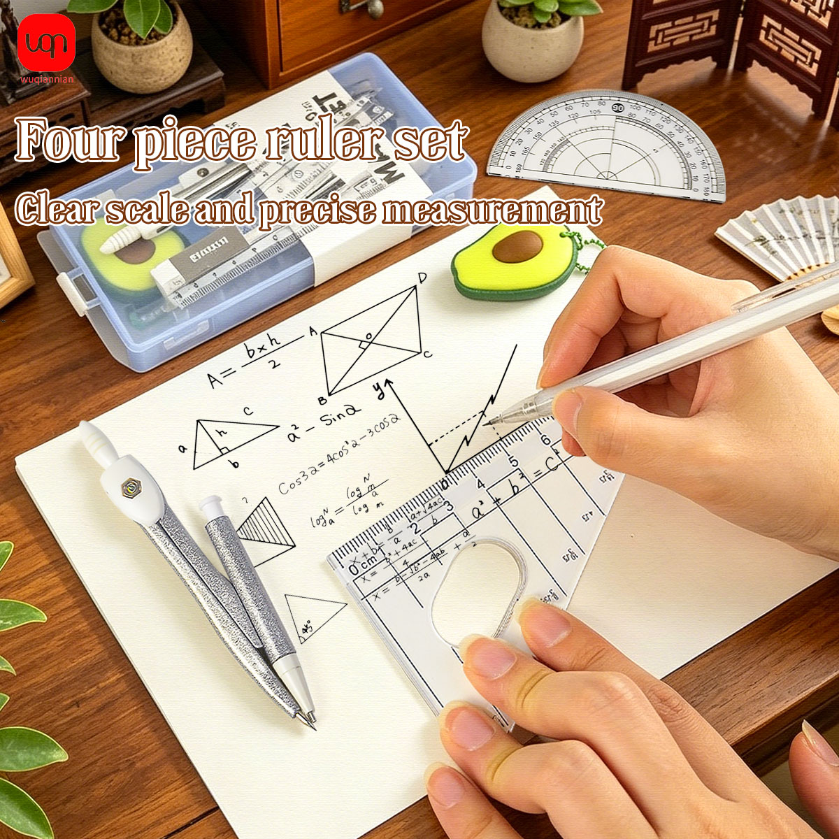 9'u 1 arada Öğrenci Matematik  - Math Geometry Set With Compass incelemesi ve fiyatı