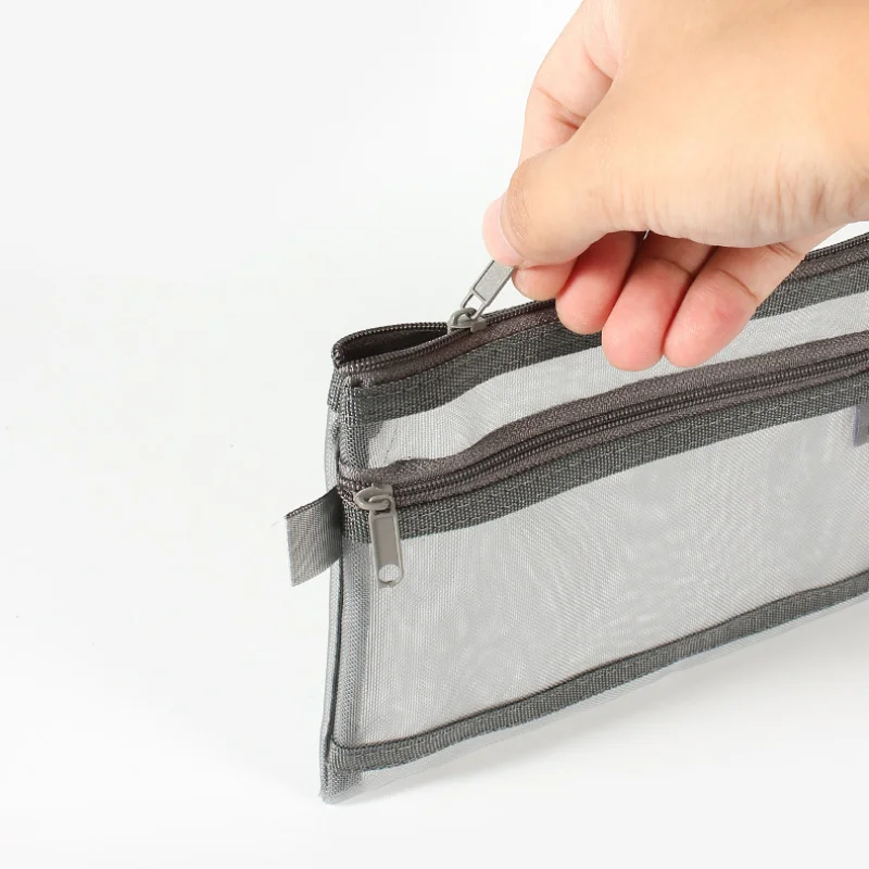 A6 Şeffaf Naylon Örgü Kırtasiy - Clear Mesh Pencil Pouch For Exam incelemesi ve fiyatı