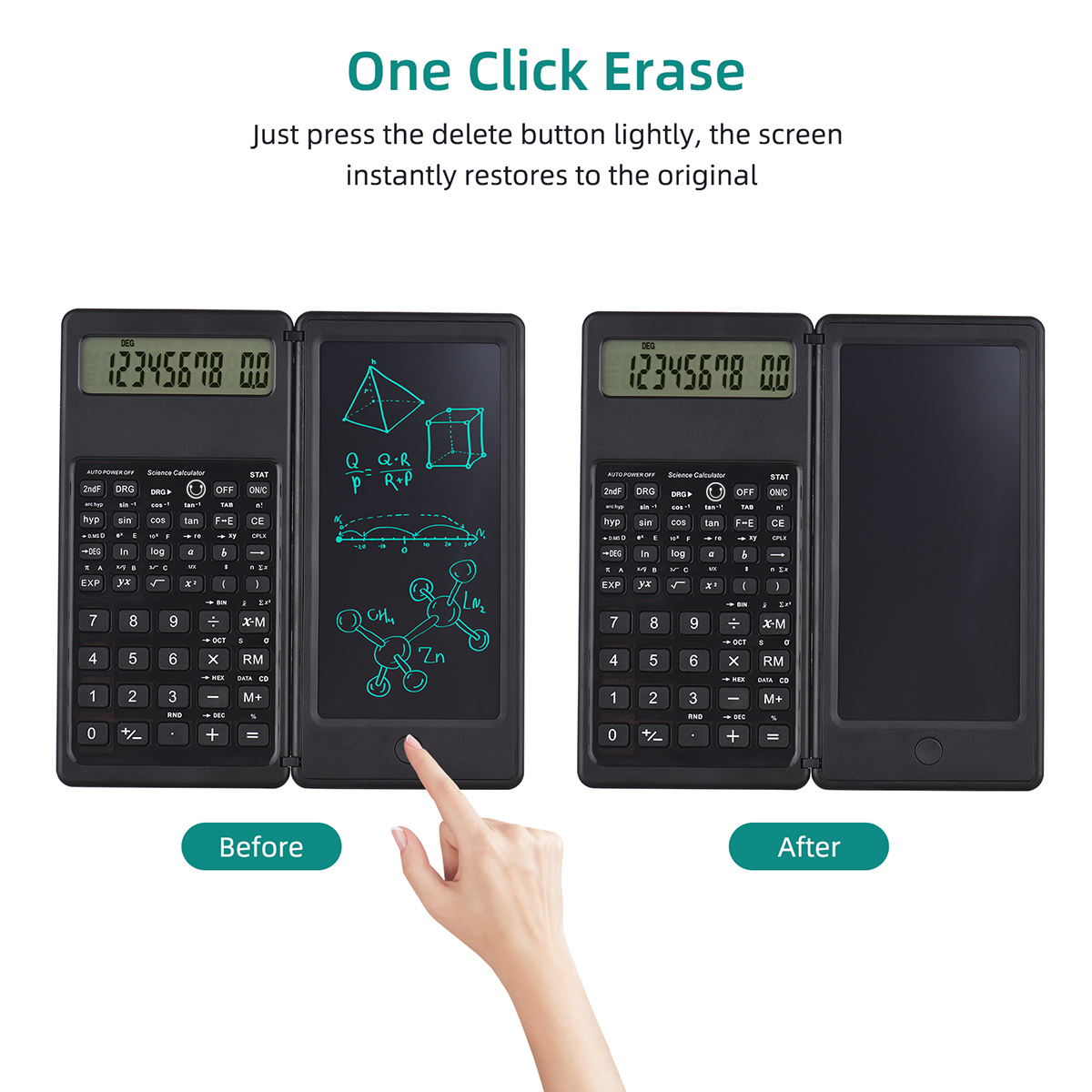 Yazılabilir Katlanabilir Table - Scientific Calculator For Secondary School incelemesi ve fiyatı