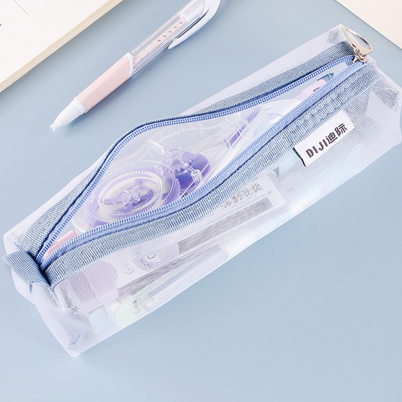 Şeffaf Naylon Örgü Kalem Çanta - Clear Mesh Pencil Pouch For Exam incelemesi ve fiyatı