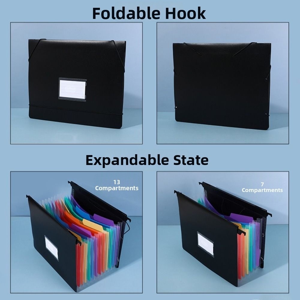 7/13 Cepli Genişleyen Dosya Kl - Expandable Accordion File Folder 13 Pockets incelemesi ve fiyatı