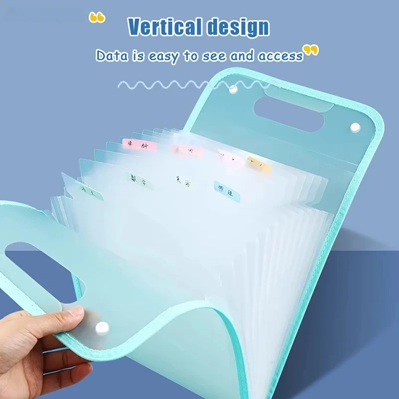 13 Cepli A4 Akordeon Dosya Düz - Expandable Accordion File Folder 13 Pockets incelemesi ve fiyatı
