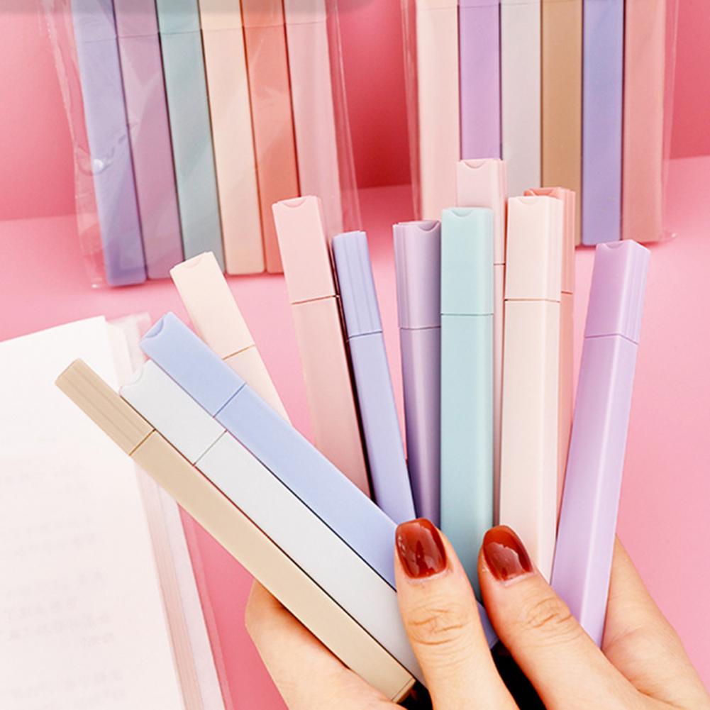 Renkli Fosforlu Kalemler 6 ade - Pastel Highlighter Set Double Ended incelemesi ve fiyatı